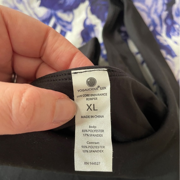Yogalicious Lux Core Endurance Romper - Picture 4 of 5